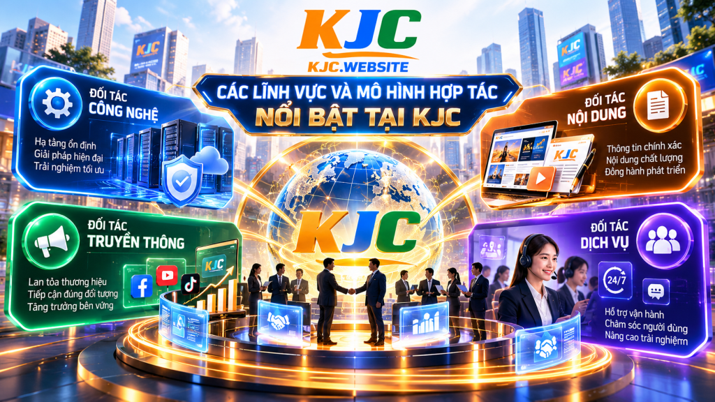 Các lĩnh vực và mô hình hợp tác nổi bật tại KJC