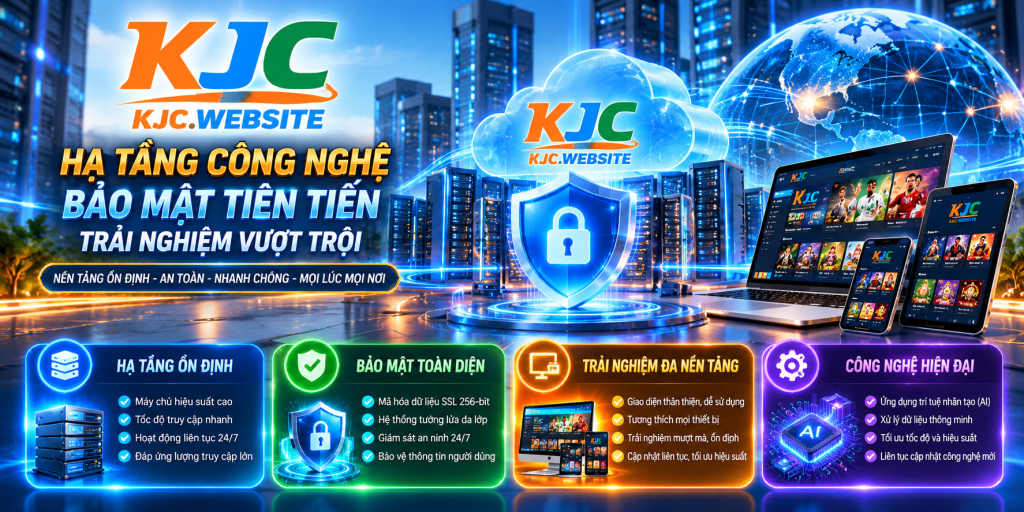 Hạ tầng công nghệ, bảo mật và trải nghiệm người dùng KJC